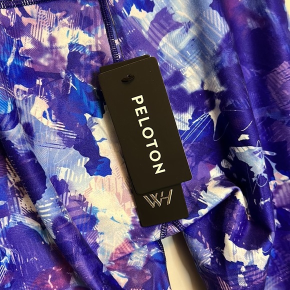 Peloton Blue Moves High Waist Legging Size Medium - Picture 7 of 8